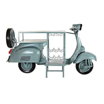 Iron Motorbike (Scooter) Bottle Rack