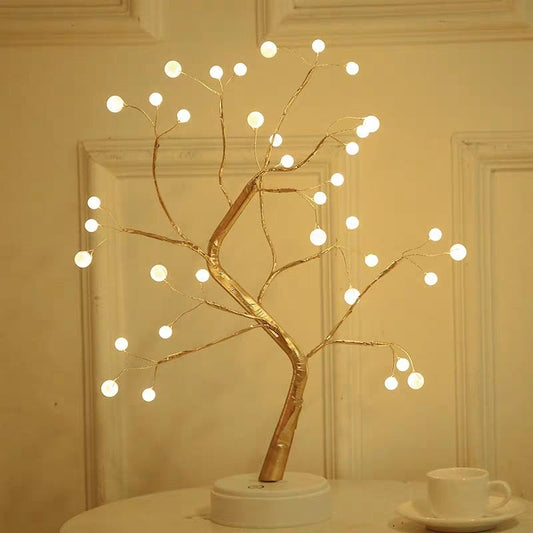 LED Copper Wire Lamp wedding reception banquet centerpiece