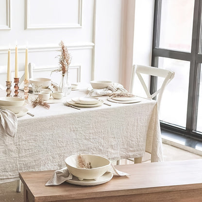 Handcrafted Elegant Tablecloth for Modern Dining Spaces