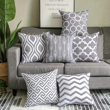 Linen Throw Pillow Covers