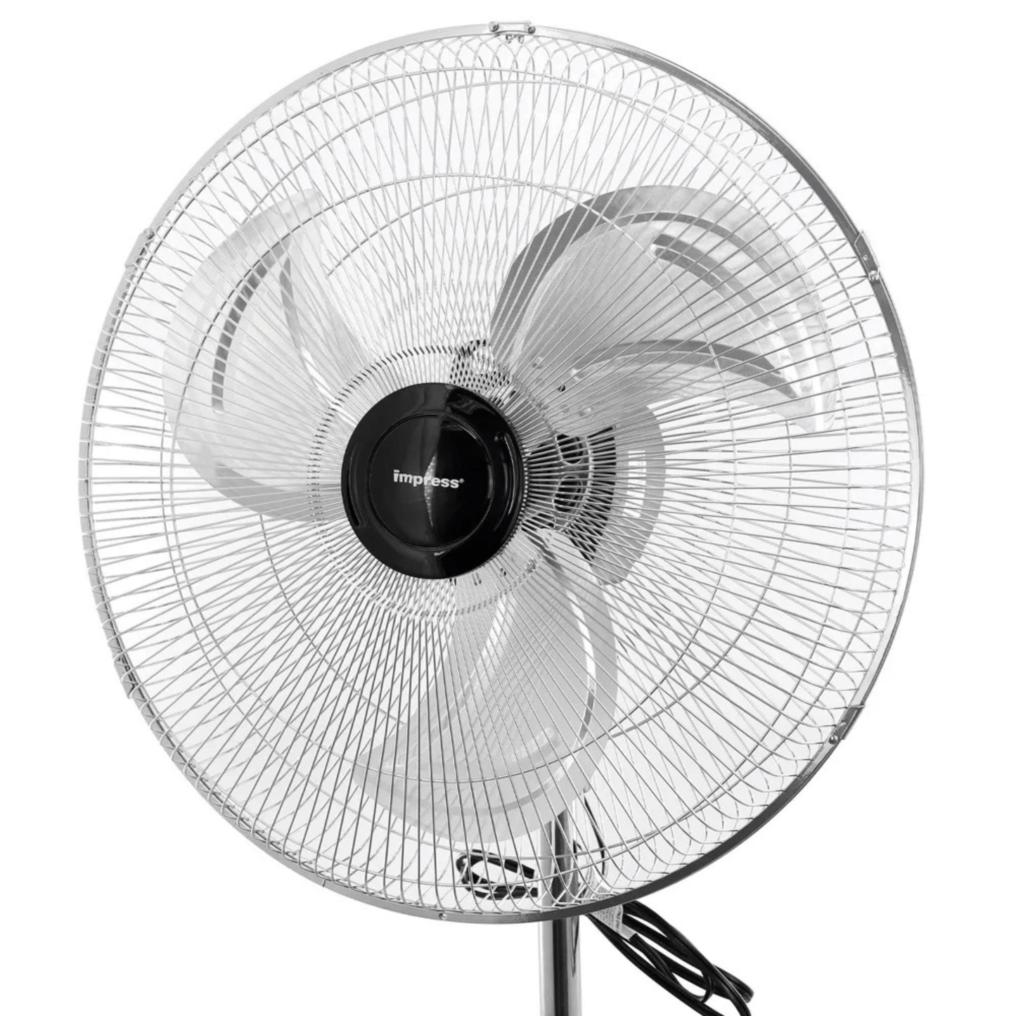 Impress 18-Inch Industrial Pedestal Fan with 3 Speeds