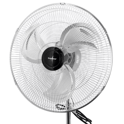 Impress 18-Inch Industrial Pedestal Fan with 3 Speeds