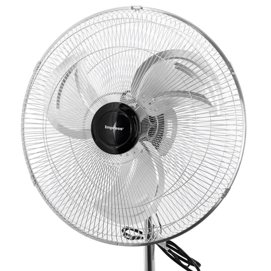 Impress 18-Inch Industrial Pedestal Fan with 3 Speeds