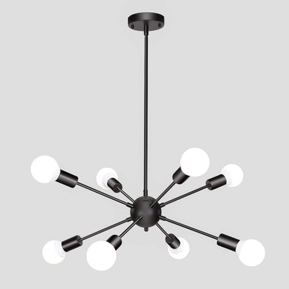 Vintage-Inspired 8-Bulb Sputnik Pendant Light