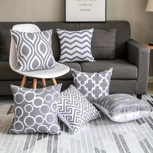 Linen Throw Pillow Covers