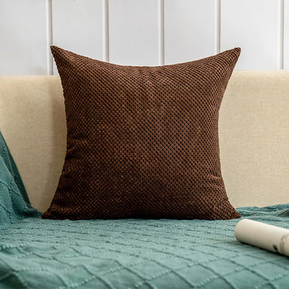 Navy Cross Design Throw Pillow with Insert – 18" x 18"