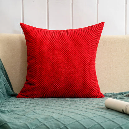 Navy Cross Design Throw Pillow with Insert – 18" x 18"