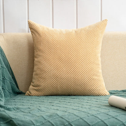 Navy Cross Design Throw Pillow with Insert – 18" x 18"