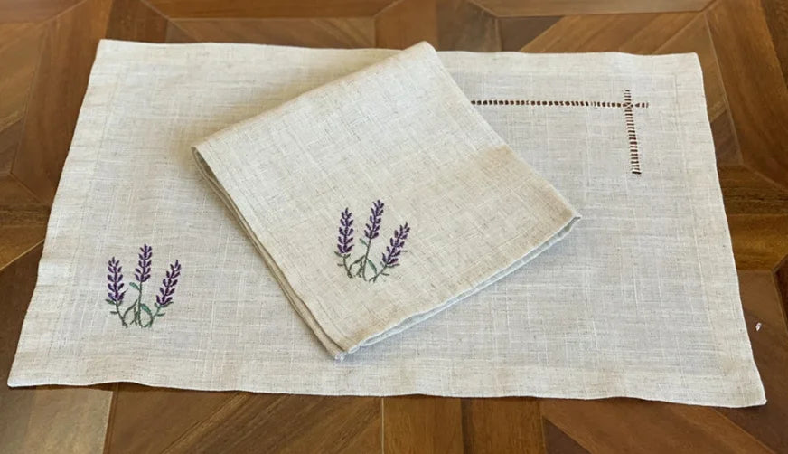 Linen-Blend Table Linens for Dining & Banquets