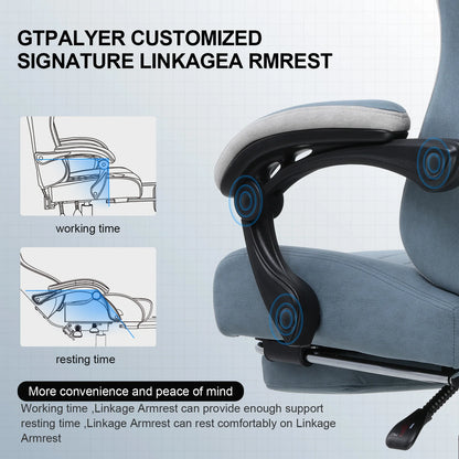 GTPLAYER Executive Gaming Chair with Linkage Armrests