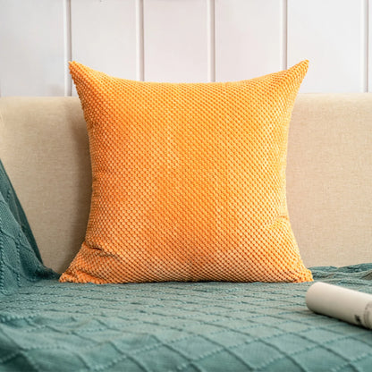 Navy Cross Design Throw Pillow with Insert – 18" x 18"