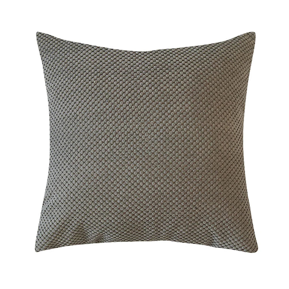 Navy Cross Design Throw Pillow with Insert – 18" x 18"