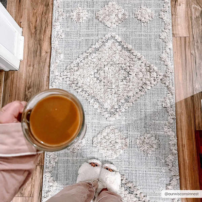 Southwestern Area Rug with Intricate Medallion Design