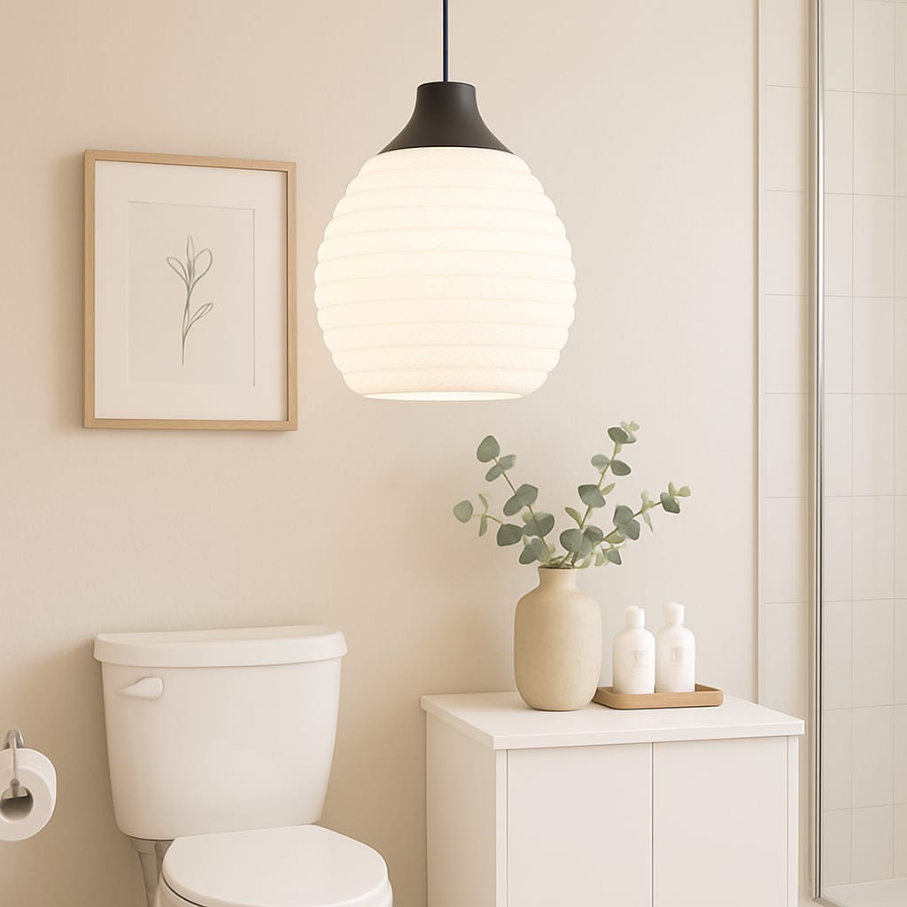 Soft Glow Spiral Ceiling Pendant