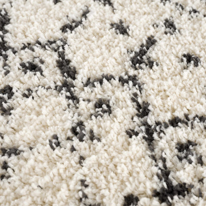 Hauteloom Kibureau Moroccan-Inspired Shag Area Rug