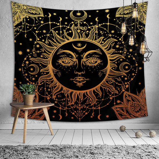 Vintage Sunburst Tapestry