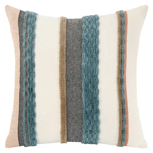 Boho Striped Chenille 18" Pillow Bundle