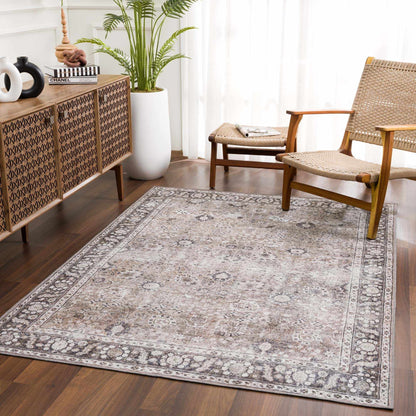 The Ganyangan Collection: Low-Pile Rug with Vintage Style