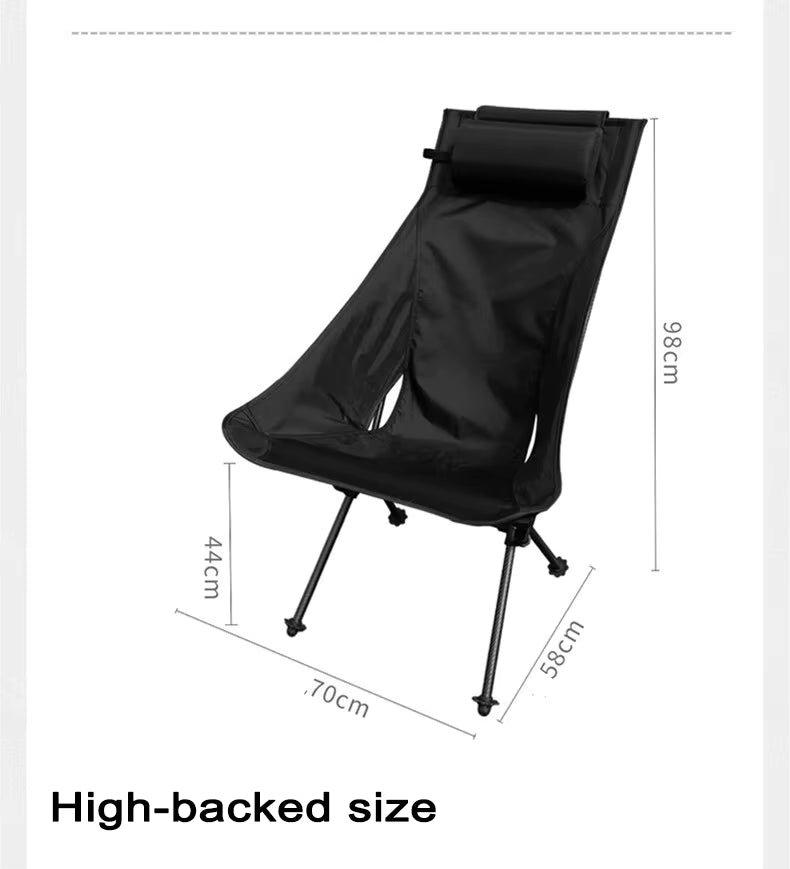 Stealth Ultralight High-Back Carbon Fiber Outdoor Lounge