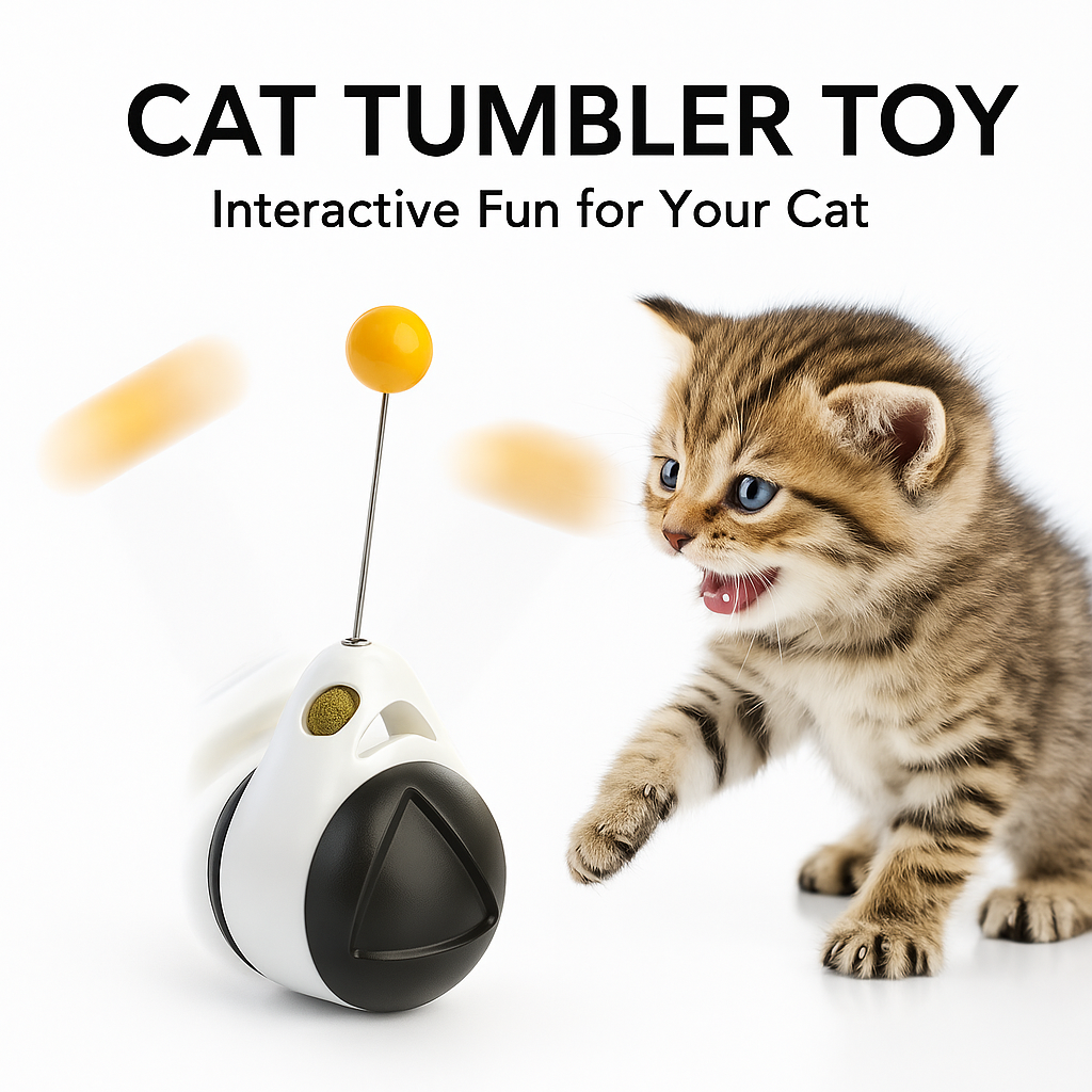 Balance Play Toy for Cats with Motion Ball & IQ Training