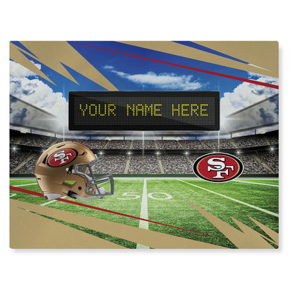 Washable Team Logo Rug for Game Day and Fan Caves -5'2" x 7'