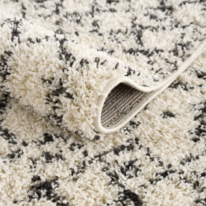 Hauteloom Kibureau Moroccan-Inspired Shag Area Rug