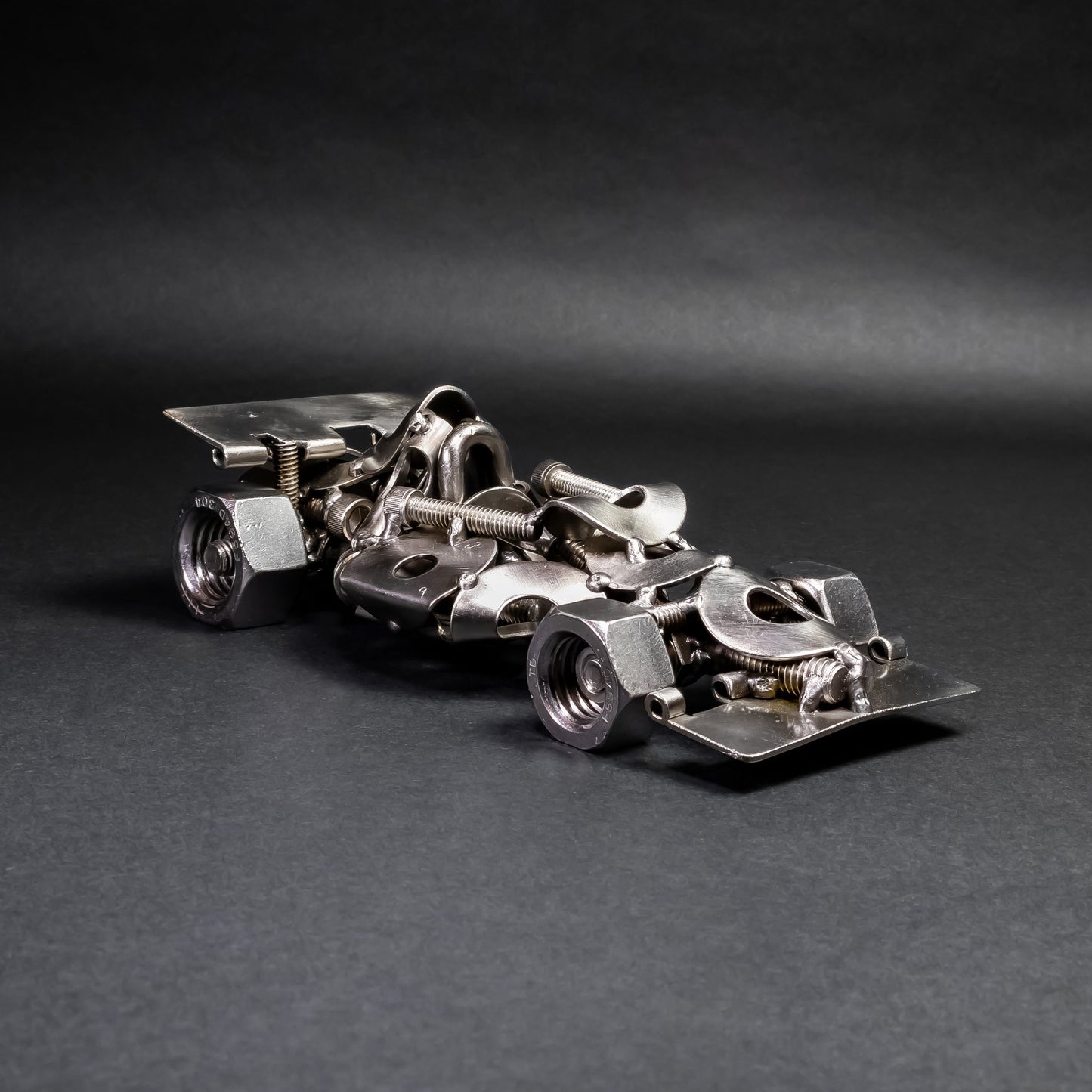 Welded Steel Scrap Metal Formula 1  Racecar Car