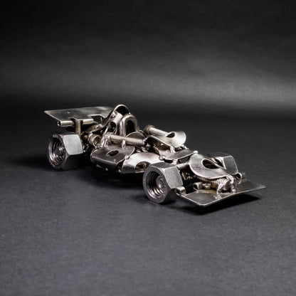 Welded Steel Scrap Metal Formula 1  Racecar Car