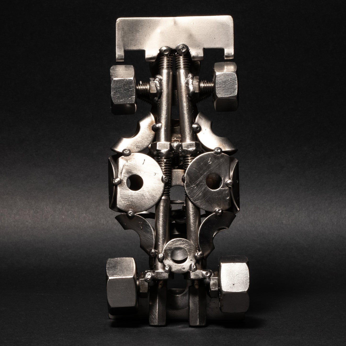 Welded Steel Scrap Metal Formula 1  Racecar Car