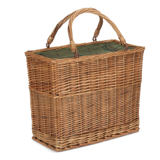 Wicker picnic basket