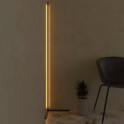 RGB Color-Changing Corner Lamp | Dimmable LED Floor Light