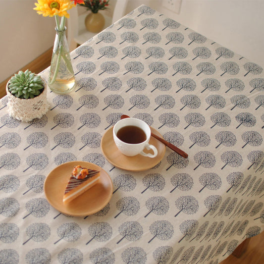 Decorative Table Cloth Cotton Linen