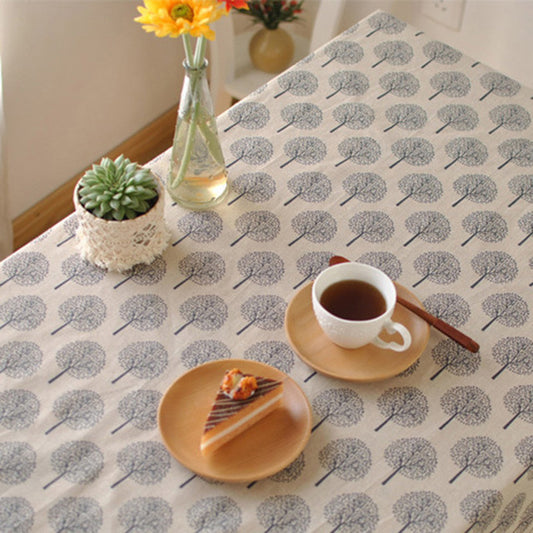 Decorative Table Cloth Cotton Linen