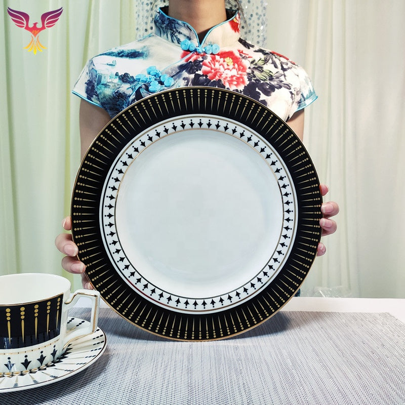 Timeless White Porcelain Dish Set for All Occasions