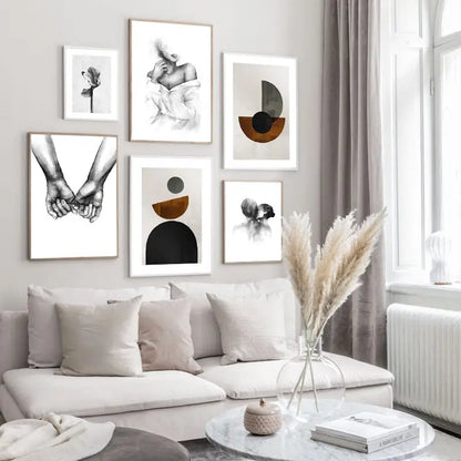 Modern Abstract Canvas Print for Home Decor