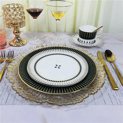 Timeless White Porcelain Dish Set for All Occasions