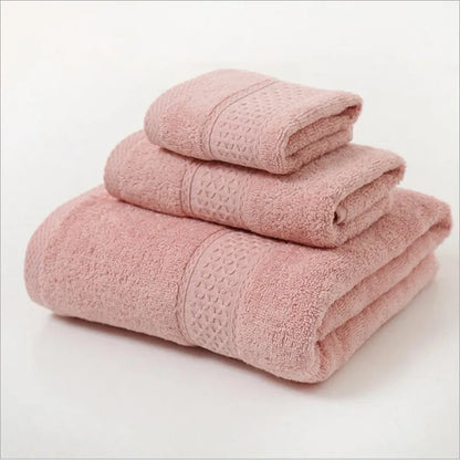 Super Absorbent Cotton Bath Towel — Lightweight & Quick Dry