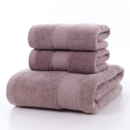 Super Absorbent Cotton Bath Towel — Lightweight & Quick Dry