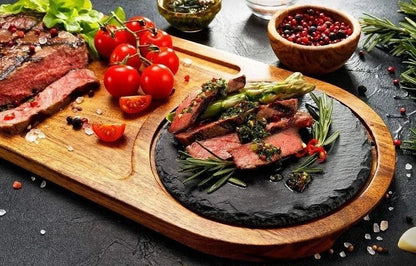 Artisanal Steak & Sushi Wood Serving Board