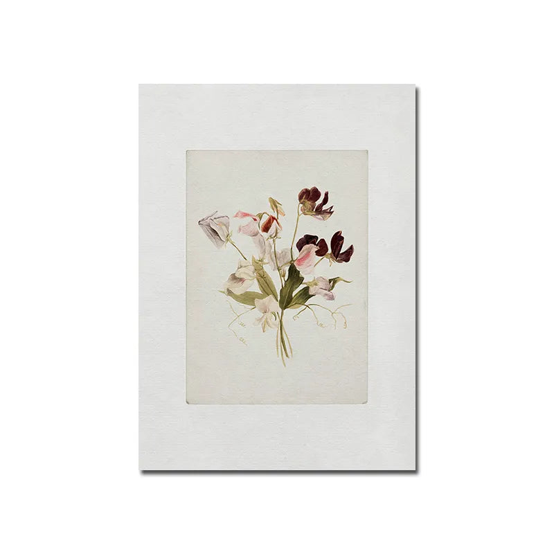 Vintage Elegant Lady Canvas Art Print