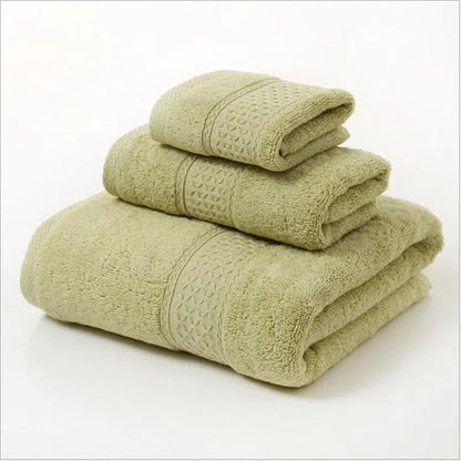Super Absorbent Cotton Bath Towel — Lightweight & Quick Dry