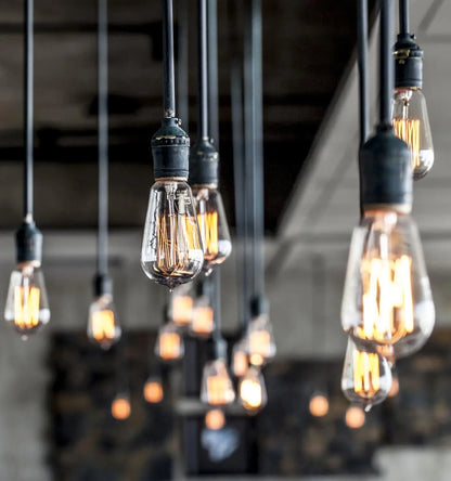 Classic E27 LED Globe Bulb - Vintage Style Warm White Bulb - 10,000-Hour Life Edison Bulb