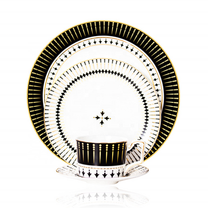 Timeless White Porcelain Dish Set for All Occasions