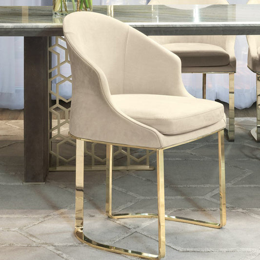 Luxury Upholstered Dining Chair for Home