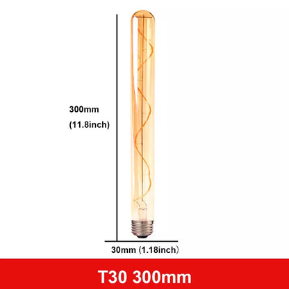 Vintage Spiral Filament Light Bulb - 15,000 Hour Life - E27 LED