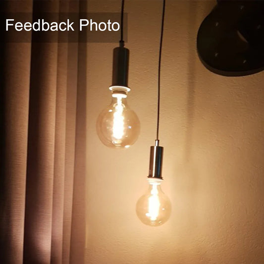 Vintage Spiral Filament Light Bulb - 15,000 Hour Life - E27 LED