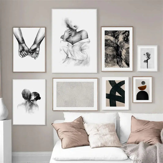 Modern Abstract Canvas Print for Home Decor