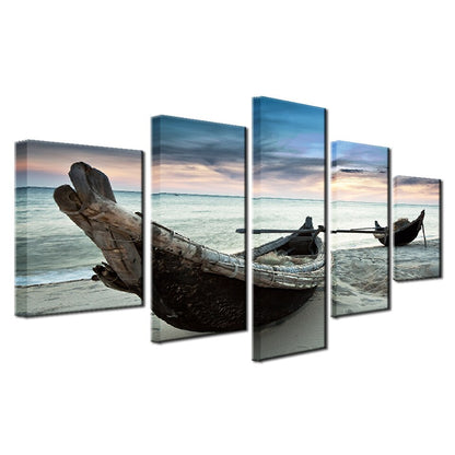HD Abstract Seascape Canvas Painting
