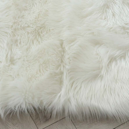 Faux Fur Sheepskin Rug for Home