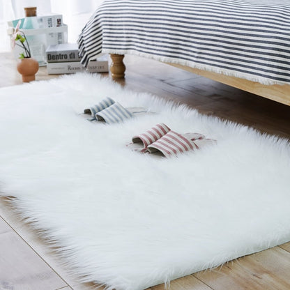 Faux Fur Sheepskin Rug for Home